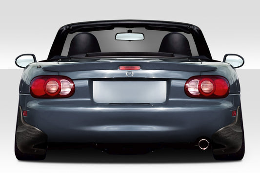 Carbon Creations M1 Speed Rear Lip Add On Spoiler Compatible With 1999-2005 Mazda Miata - 2 Piece - 116423