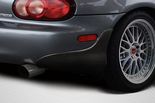 Carbon Creations M1 Speed Rear Lip Add On Spoiler Compatible With 1999-2005 Mazda Miata - 2 Piece - 116423