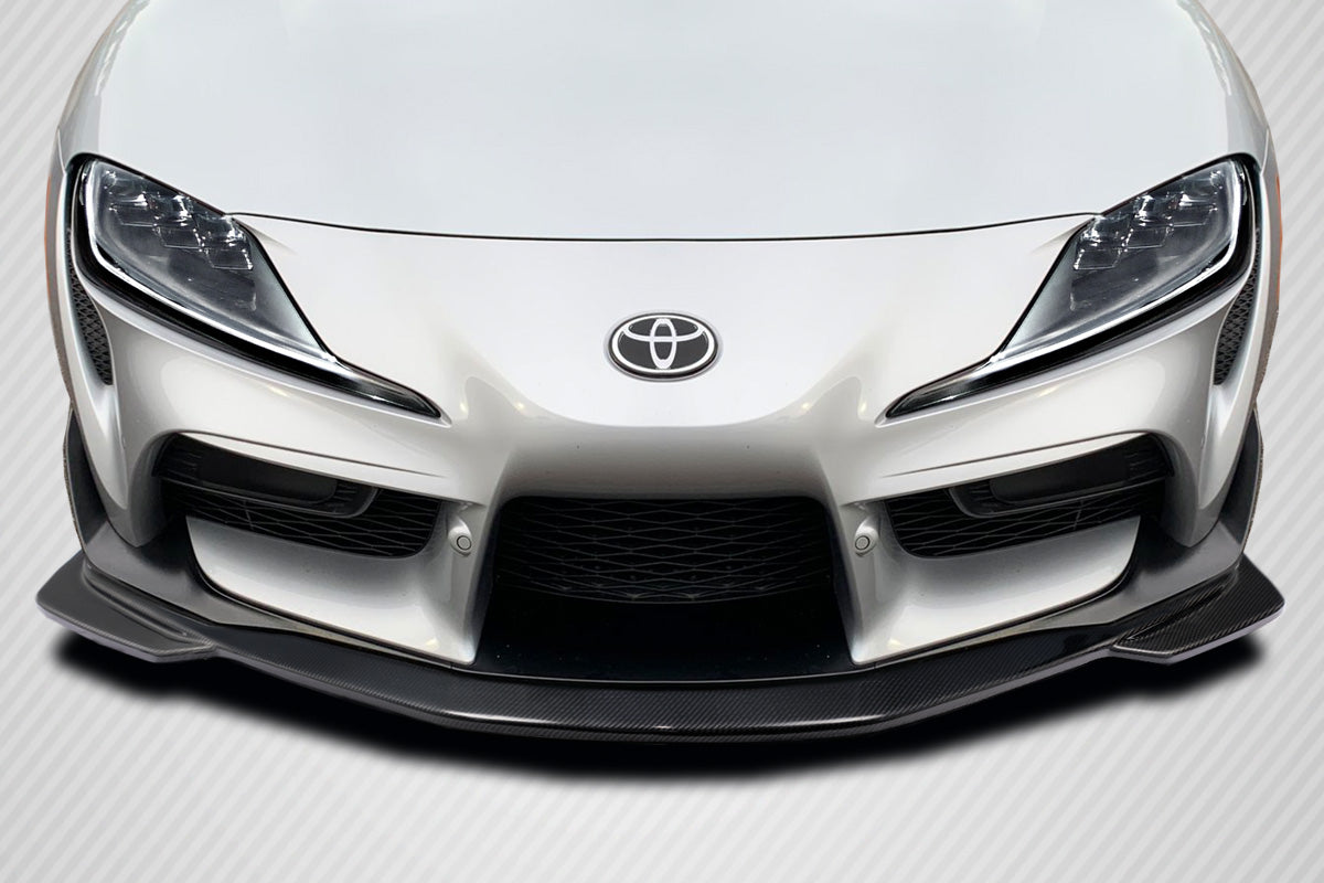 Carbon Creations Speed Front Lip Spoiler Compatible With 2019-2023 Toyota Supra A90 - 1 Piece - 116442