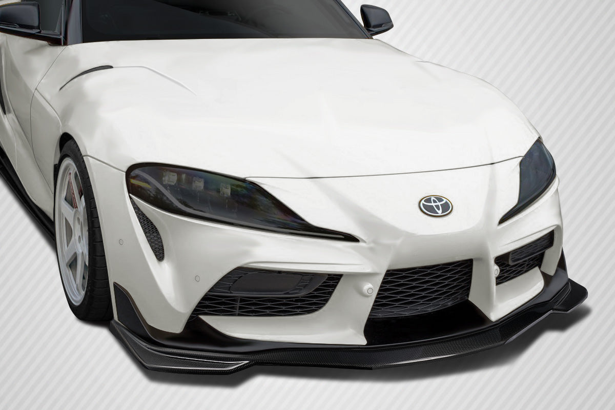 Carbon Creations Speed Front Lip Spoiler Compatible With 2019-2023 Toyota Supra A90 - 1 Piece - 116442