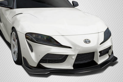 Carbon Creations Speed Front Lip Spoiler Compatible With 2019-2023 Toyota Supra A90 - 1 Piece - 116442