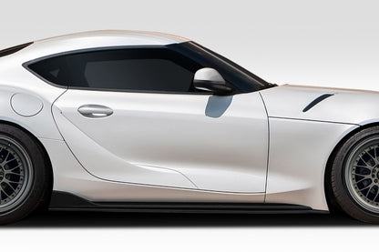 Extreme Dimensions Duraflex Speed Side Skirts Splitters Compatible With 2019-2023 Toyota Supra A90 - 2 Piece - 116445