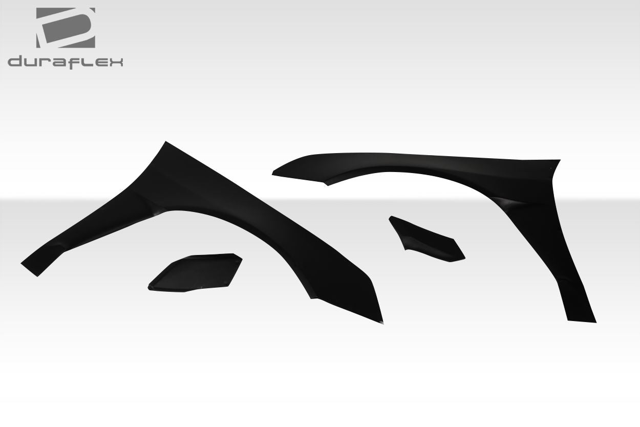 Extreme Dimensions Duraflex A1 Front Fenders Flare Compatible With 2002-2006 Acura RSX - 4 Piece - 116447