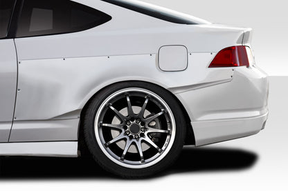 Extreme Dimensions Duraflex A1 Rear Fender Flares Compatible With 2002-2006 Acura RSX - 2 Piece - 116449