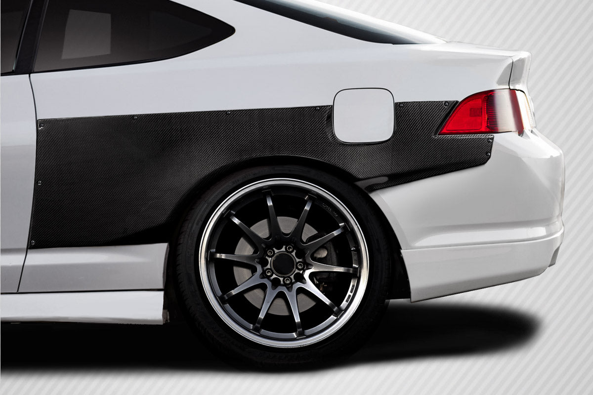 Carbon Creations A1 Rear Fender Flares Compatible With 2002-2006 Acura RSX - 2 Piece - 116450