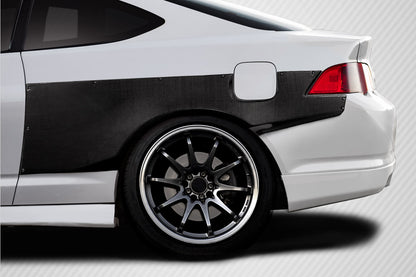 Carbon Creations A1 Rear Fender Flares Compatible With 2002-2006 Acura RSX - 2 Piece - 116450