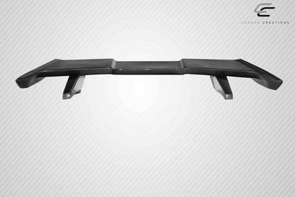 Carbon Creations MR Wing Spoiler Compatible With 2012-2017 Hyundai Veloster - 3 Piece - 116451