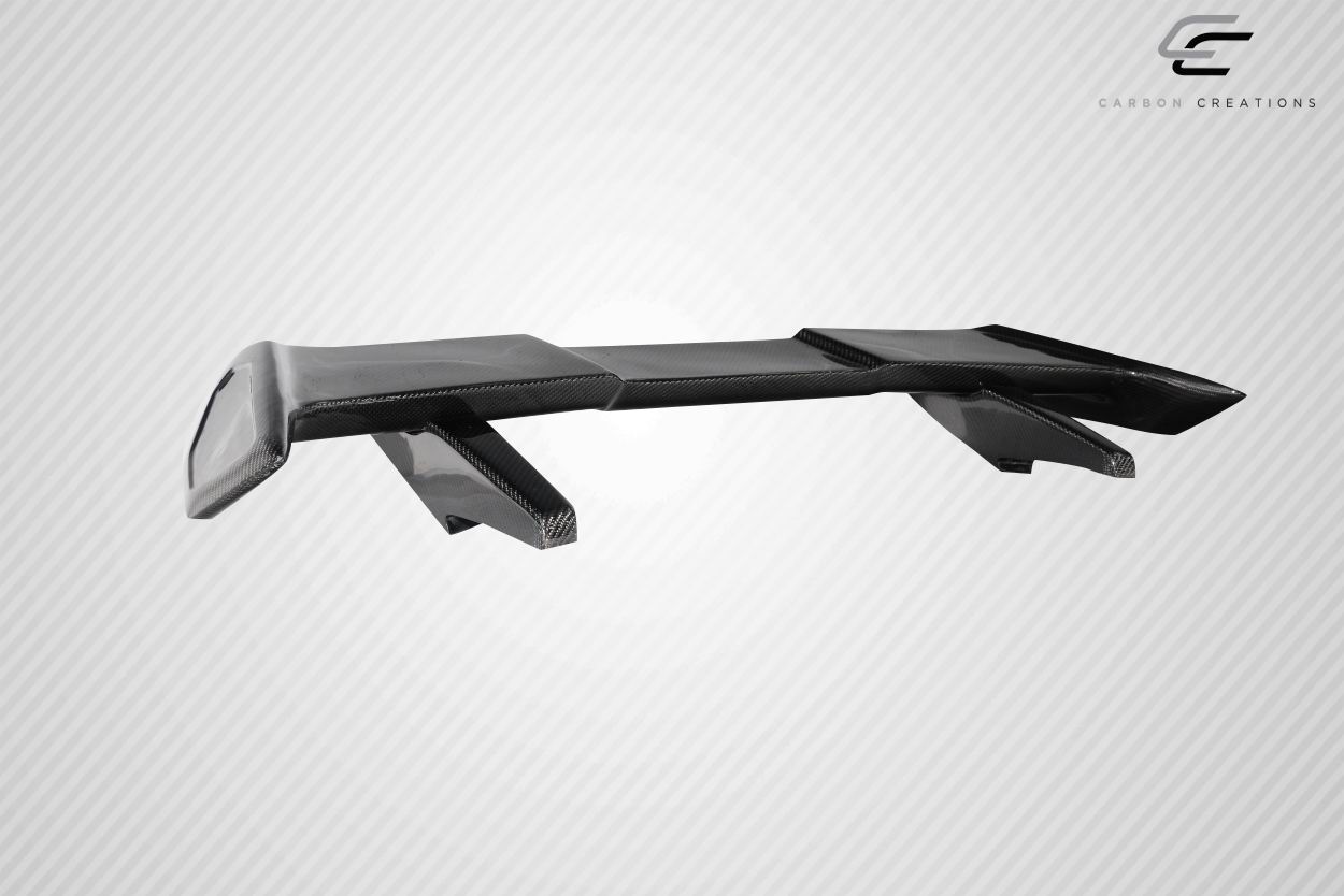 Carbon Creations MR Wing Spoiler Compatible With 2012-2017 Hyundai Veloster - 3 Piece - 116451