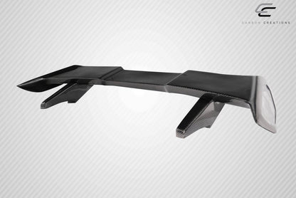 Carbon Creations MR Wing Spoiler Compatible With 2012-2017 Hyundai Veloster - 3 Piece - 116451