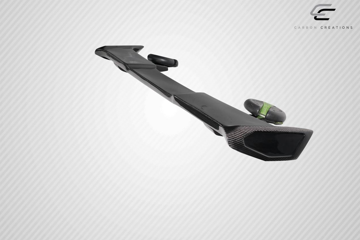 Carbon Creations MR Wing Spoiler Compatible With 2012-2017 Hyundai Veloster - 3 Piece - 116451