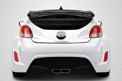 Carbon Creations Sequential Wing Spoiler Compatible With 2012-2017 Hyundai Veloster - 3 Piece - 116452