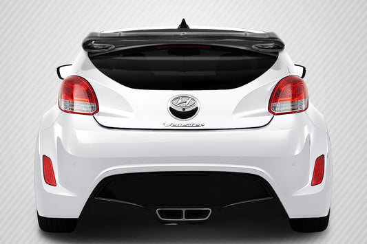 Carbon Creations Sequential Wing Spoiler Compatible With 2012-2017 Hyundai Veloster - 3 Piece - 116452