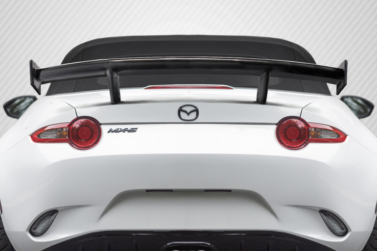 Carbon Creations CM GT Rear Wing Spoiler Trunk Spoiler Compatible With 2016-2023 Mazda Miata - 1 Piece - 116456