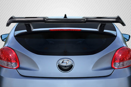 Carbon Creations Nobo Wing Spoiler Compatible With 2012-2017 Hyundai Veloster - 3 Piece - 116459