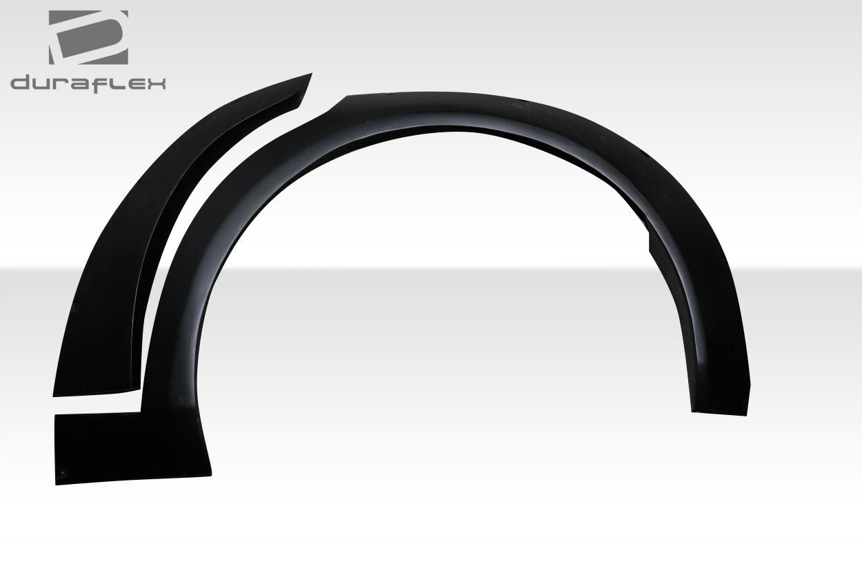 Extreme Dimensions Duraflex Novara Rear Wide Body Fender Flares Compatible With 2006-2010 Dodge Charger - 4 Piece - 116466
