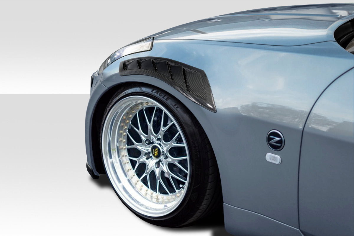 Carbon Creations N Spec Scoop Compatible With 2003-2008 Nissan 350Z - 2 Piece - 116470