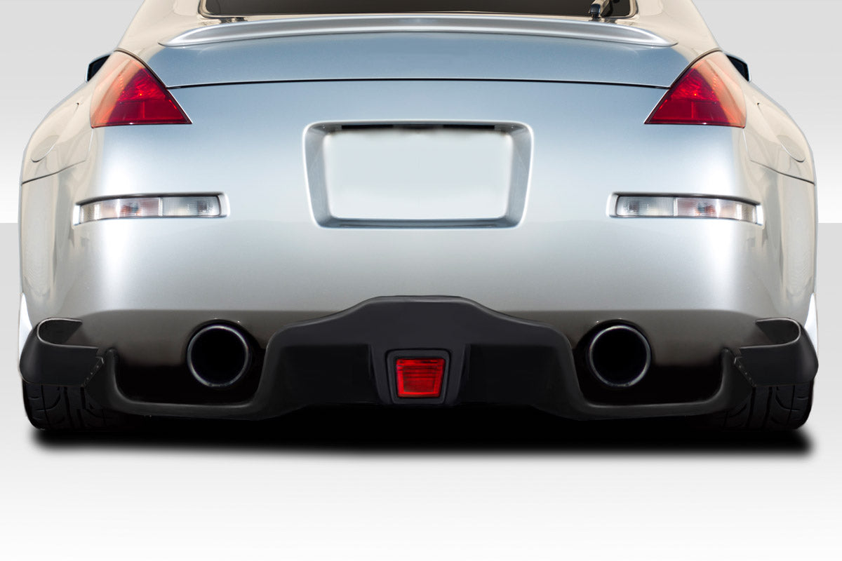 Extreme Dimensions Duraflex F1 Rear Lip Add On Spoiler Compatible With 2003-2008 Nissan 350Z - 5 Piece - 116471