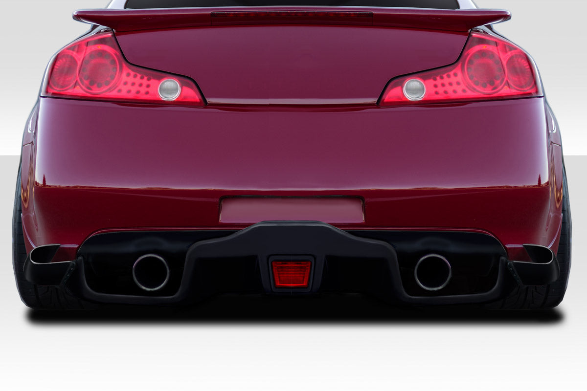 Extreme Dimensions Duraflex F1 Rear Lip Add On Spoiler Compatible With 2003-2008 Nissan 350Z - 5 Piece - 116471