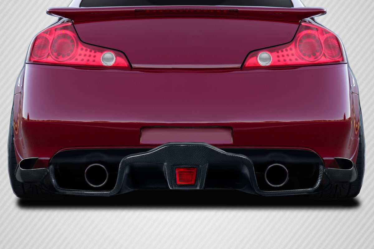 Carbon Creations F1 Rear Lip Add On Spoiler Compatible With 2003-2008 Nissan 350Z - 5 Piece - 116472