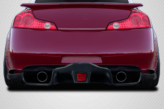 Carbon Creations F1 Rear Lip Add On Spoiler Compatible With 2003-2008 Nissan 350Z - 5 Piece - 116472
