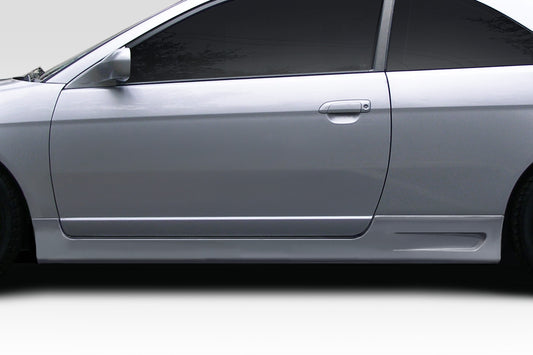 Extreme Dimensions Duraflex H Tech Side Skirts Compatible With 2001-2005 Honda Civic - 2 Piece - 116476