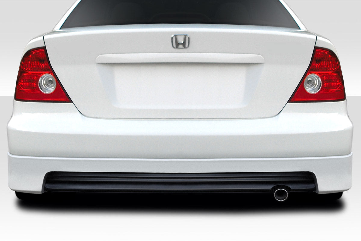 Extreme Dimensions Duraflex H Tech Rear Lip Add On Spoiler Compatible With 2001-2005 Honda Civic - 1 Piece - 116478