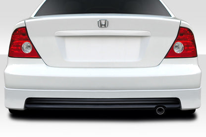 Extreme Dimensions Duraflex H Tech Rear Lip Add On Spoiler Compatible With 2001-2005 Honda Civic - 1 Piece - 116478