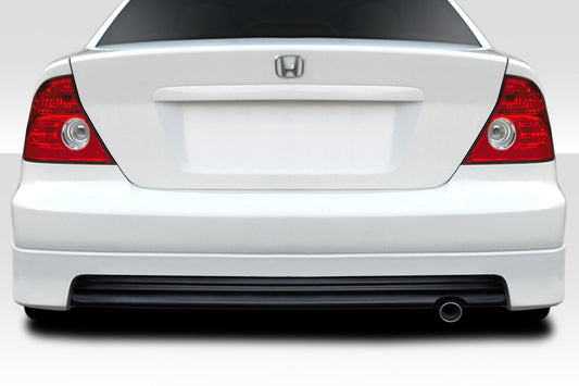 Extreme Dimensions Duraflex H Tech Rear Lip Add On Spoiler Compatible With 2001-2005 Honda Civic - 1 Piece - 116478