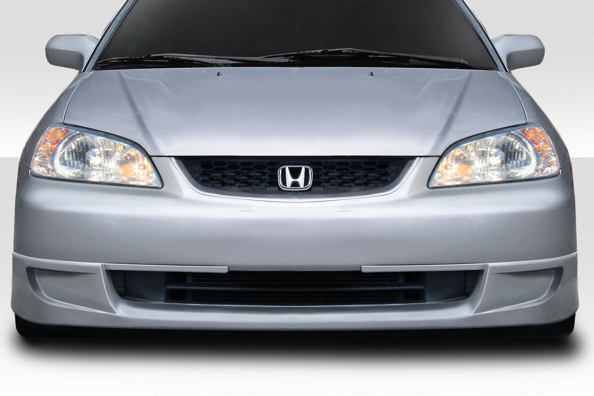 Extreme Dimensions Duraflex H Tech Front Lip Spoiler Compatible With 2001-2005 Honda Civic - 1 Piece - 116480