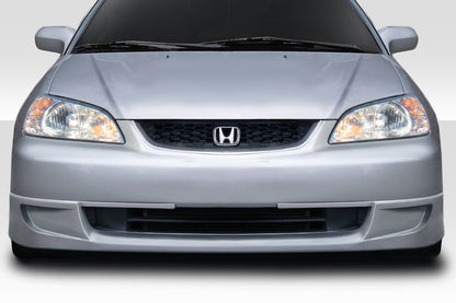 Extreme Dimensions Duraflex H Tech Front Lip Spoiler Compatible With 2001-2005 Honda Civic - 1 Piece - 116480