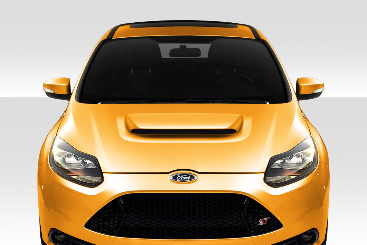 Extreme Dimensions Duraflex Ram Air Hood Compatible With 2012-2014 Ford Focus - 1 Piece - 116490