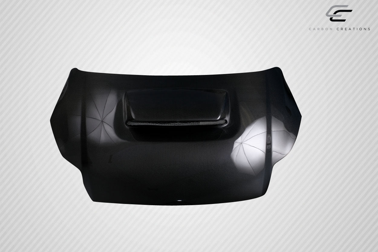 Carbon Creations Ram Air Hood Compatible With 2012-2014 Ford Focus - 1 Piece - 116491