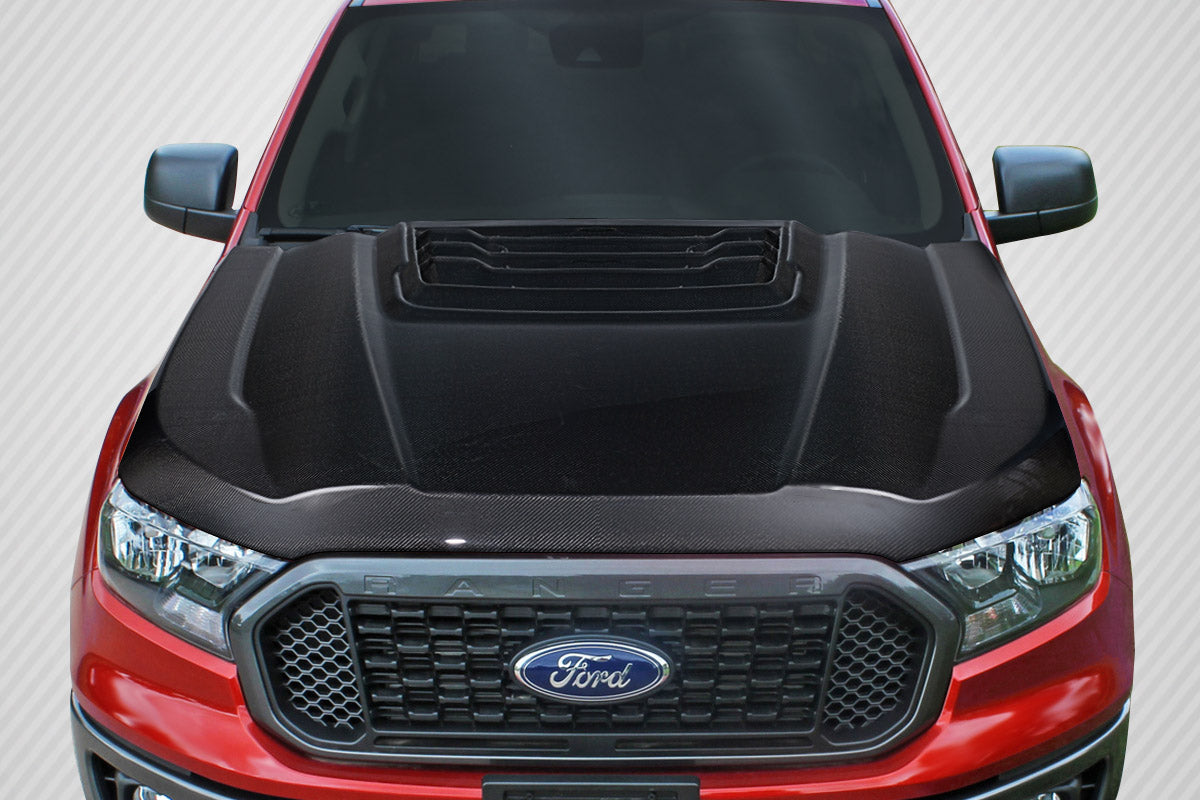 Carbon Creations Raptor Hood Compatible With 2019-2023 Ford Ranger - 1 Piece - 116499