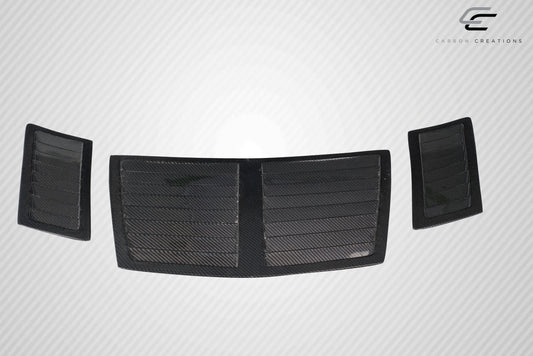 Carbon Creations GT1 Hood Vents Compatible With 2009-2020 Nissan 370Z Z34 - 3 Piece - 116509