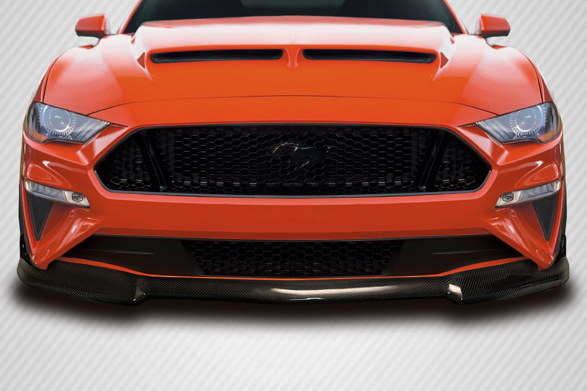 Carbon Creations CVX Front Lip Spoiler Compatible With 2018-2023 Ford Mustang - 1 Piece - 116511