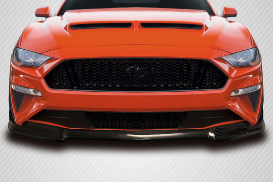 Carbon Creations CVX Front Lip Spoiler Compatible With 2018-2023 Ford Mustang - 1 Piece - 116511