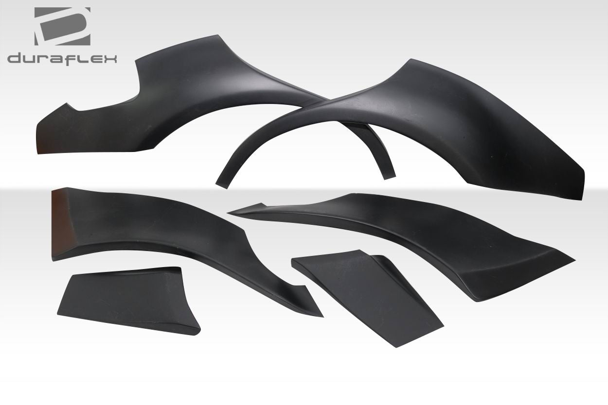 Extreme Dimensions Duraflex Redline Wide Body Rear Fender Flares Compatible With 2014-2023 Infiniti Q50 - 6 Piece - 116524