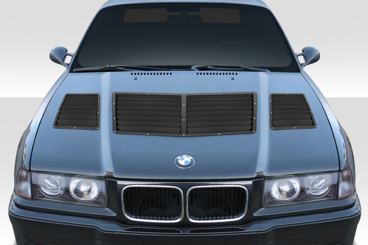 Extreme Dimensions Duraflex GT1 Hood Vents Compatible With 1992-1998 BMW M3 - 3 Piece - 116534