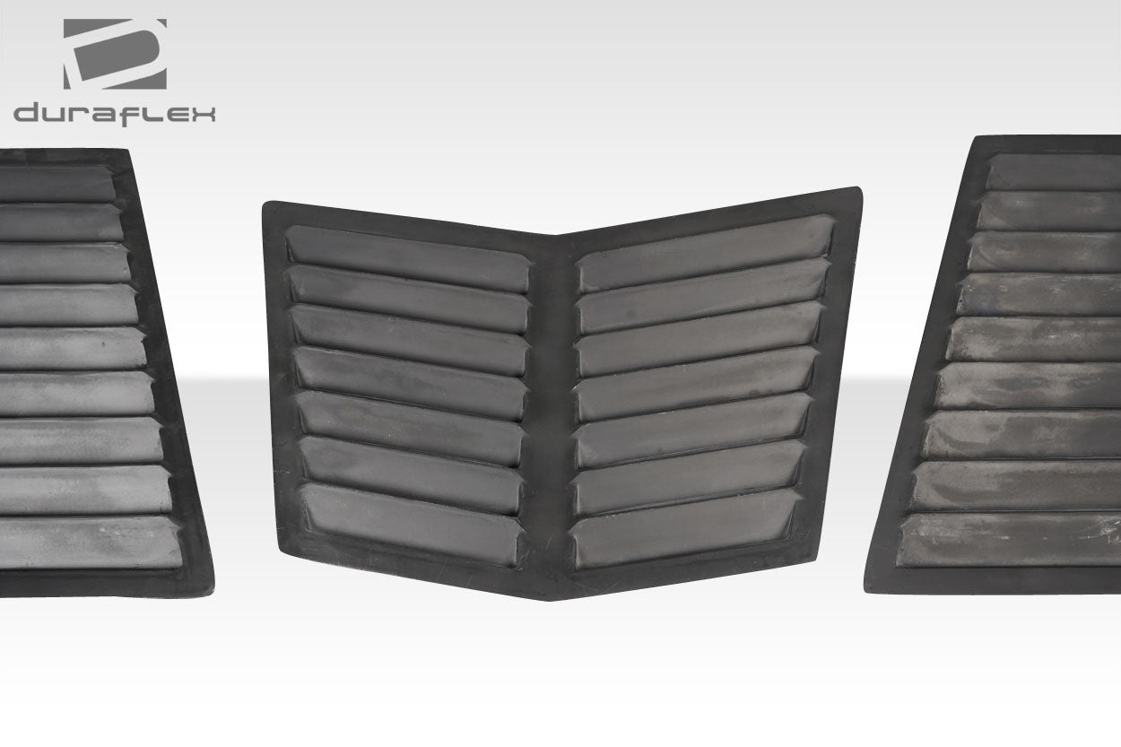 Extreme Dimensions Duraflex GT1 Hood Vents Compatible With 1997-2004 Chevrolet Corvette - 3 Piece - 116536