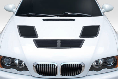 Extreme Dimensions Duraflex GT1 Hood Vents Compatible With 2001-2006 BMW M3 - 3 Piece - 116542