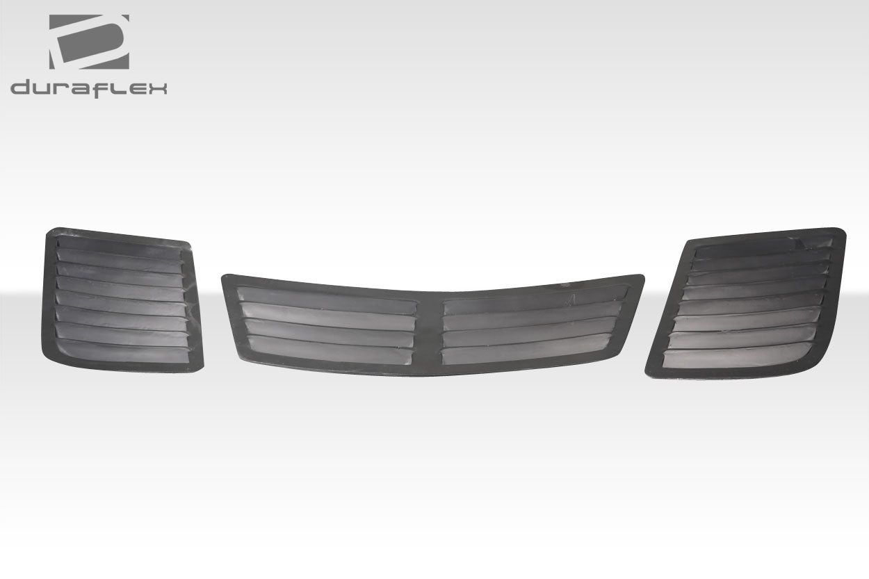 Extreme Dimensions Duraflex GT1 Hood Vents Compatible With 2001-2006 BMW M3 - 3 Piece - 116542