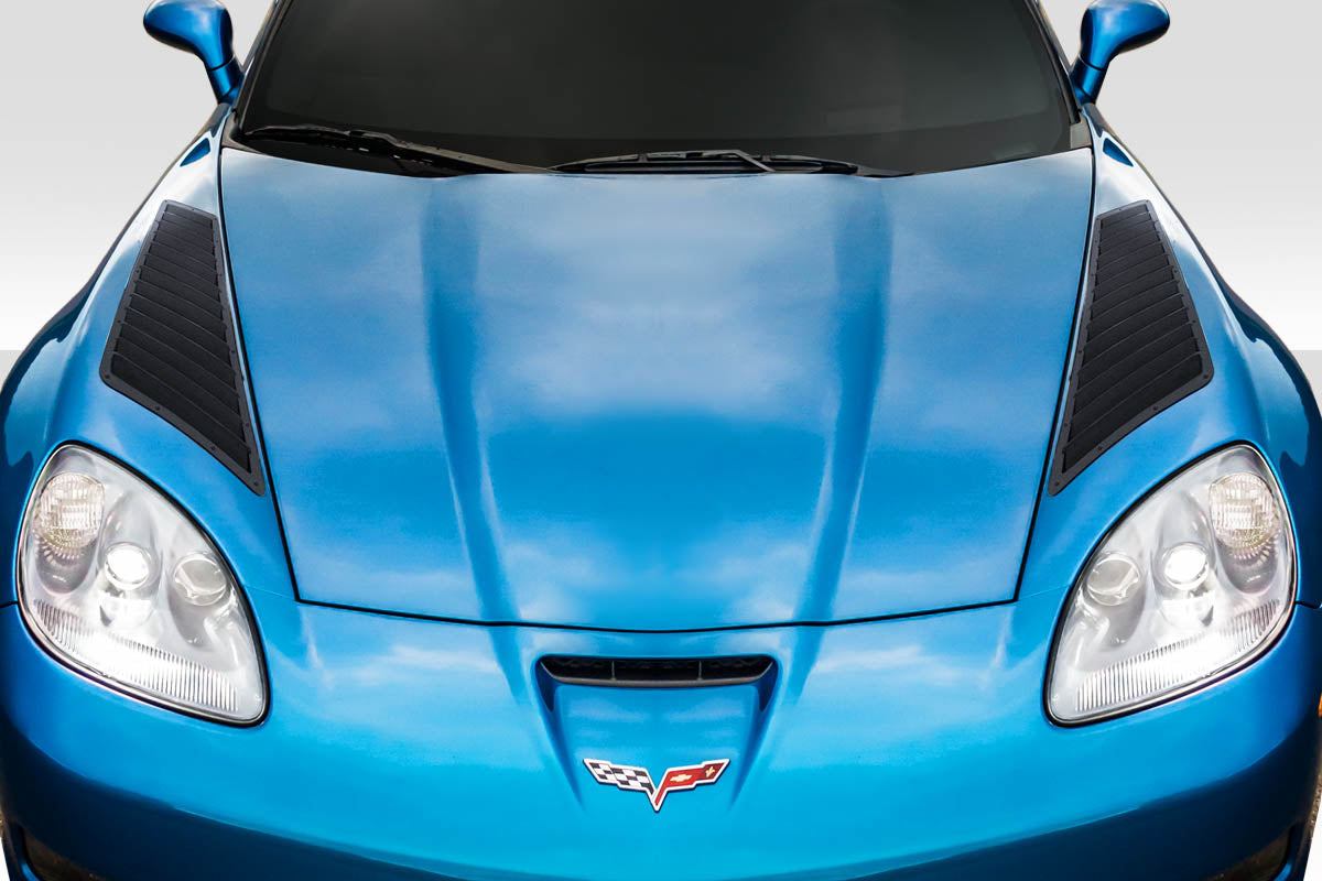 Extreme Dimensions Duraflex GT1 Fender Vents Compatible With 2005-2013 Chevrolet Corvette - 2 Piece - 116552