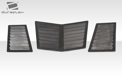 Extreme Dimensions Duraflex GT1 Hood Vents Compatible With 2005-2013 Chevrolet Corvette - 3 Piece - 116554
