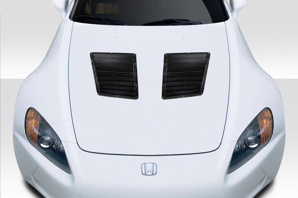 Extreme Dimensions Duraflex GT1 Hood Vents Compatible With 2000-2009 Honda S2000 - 2 Piece - 116556