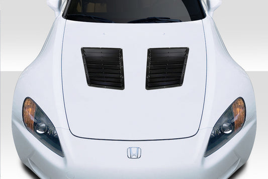 Extreme Dimensions Duraflex GT1 Hood Vents Compatible With 2000-2009 Honda S2000 - 2 Piece - 116556