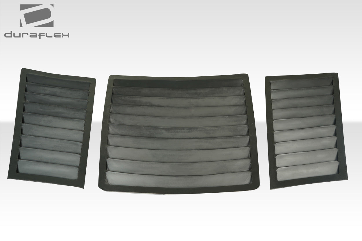 Extreme Dimensions Duraflex GT1 Hood Vents Compatible With 2013-2020 Scion FR-S Toyota 86 Subaru BRZ - 3 Piece - 116560