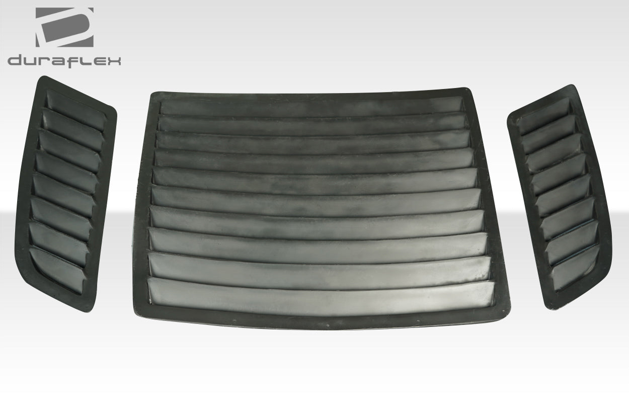 Extreme Dimensions Duraflex GT1 Hood Vents Compatible With 2015-2017 Ford Mustang - 3 Piece - 116564