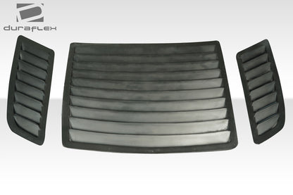 Extreme Dimensions Duraflex GT1 Hood Vents Compatible With 2015-2017 Ford Mustang - 3 Piece - 116564