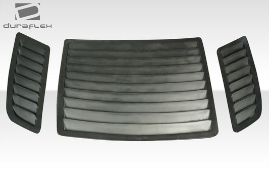 Extreme Dimensions Duraflex GT1 Hood Vents Compatible With 2015-2017 Ford Mustang - 3 Piece - 116564
