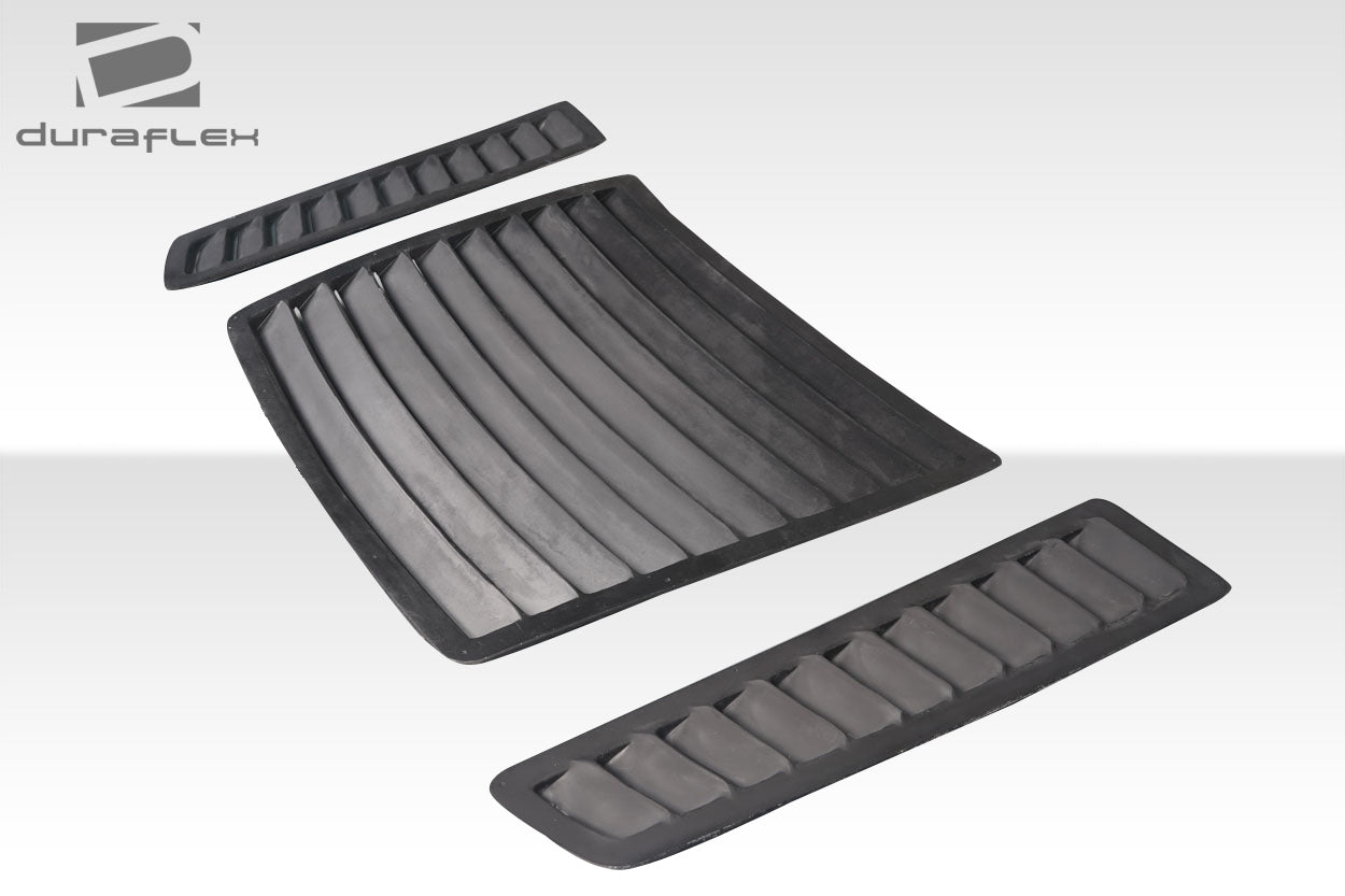 Extreme Dimensions Duraflex GT1 Hood Vents Compatible With 2013-2014 Ford Mustang - 3 Piece - 116568